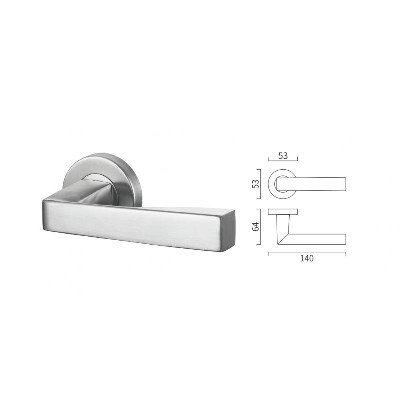 square precision cast handle